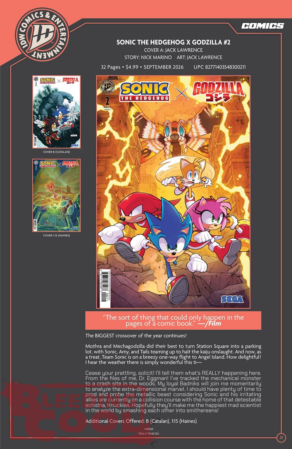 Bleeding Cool Presents: IDW Full August 2026 Solicits And Solicitations