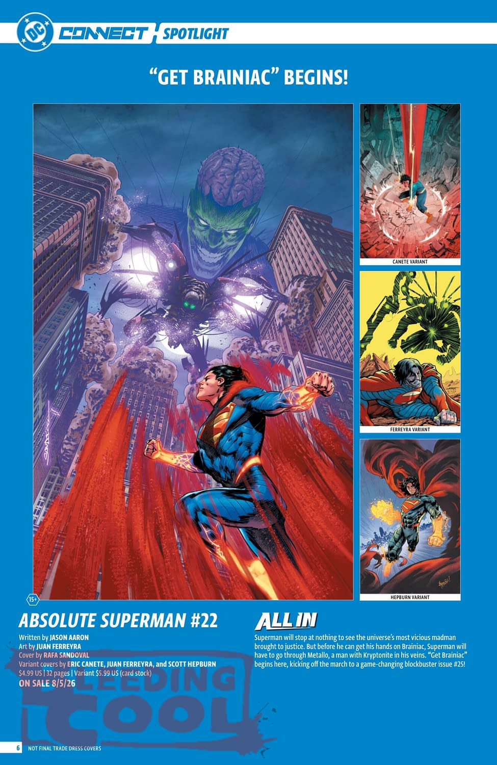 DC Comics August 2026 Solicits And Solicitations