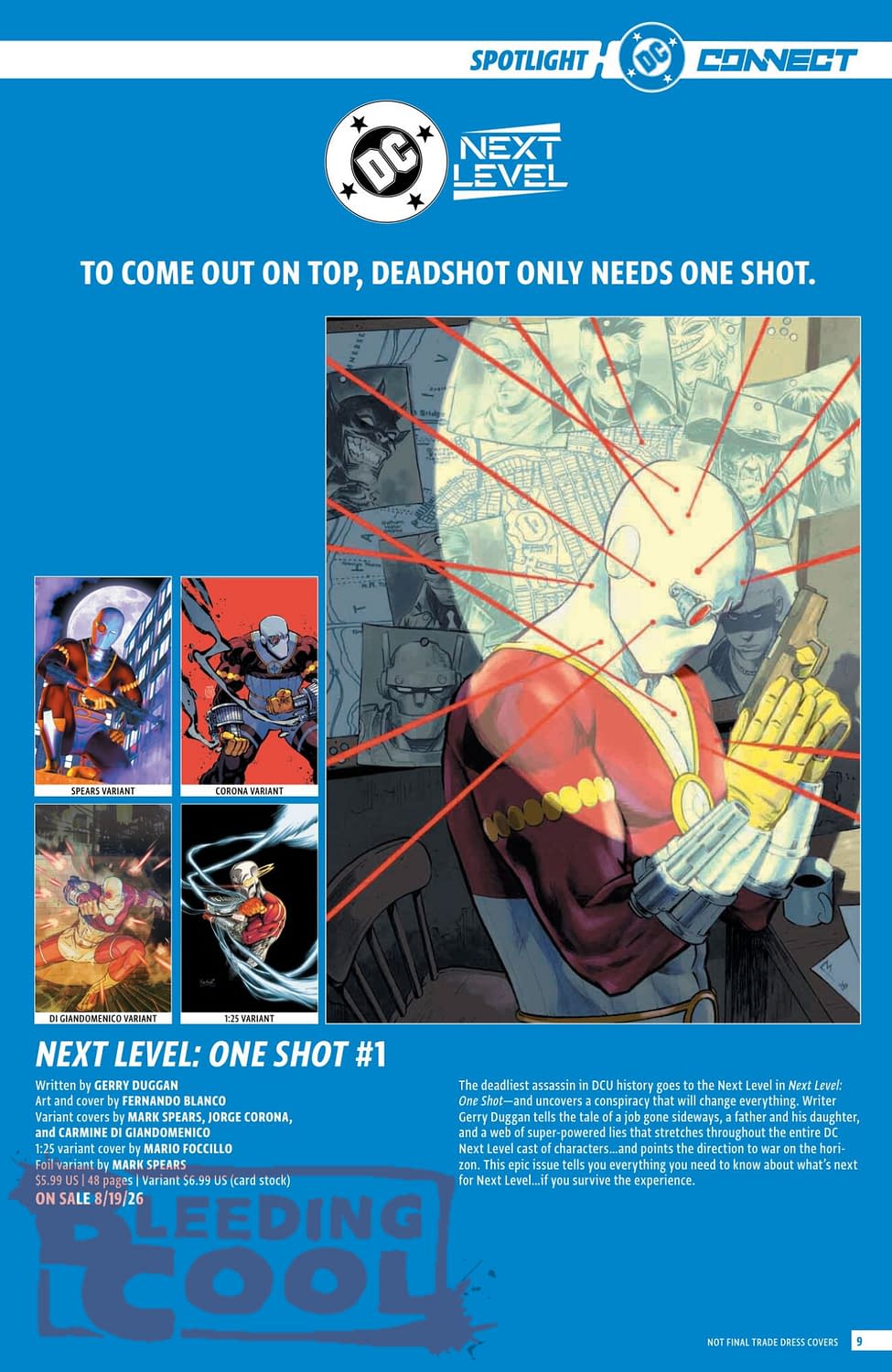 DC Comics August 2026 Solicits And Solicitations