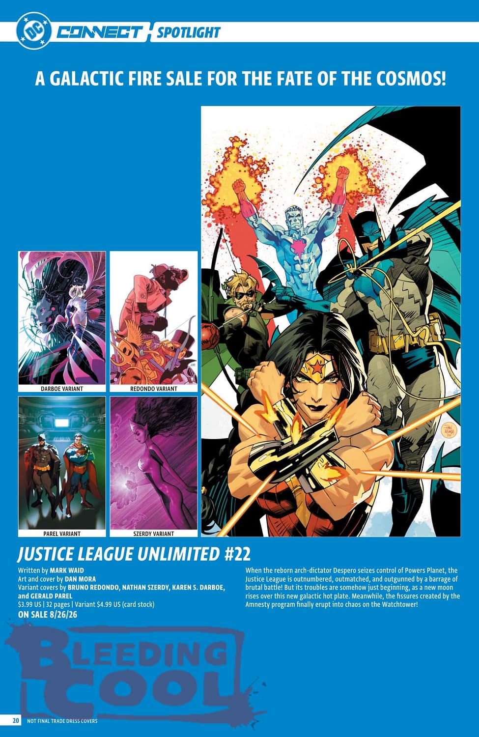DC Comics August 2026 Solicits And Solicitations
