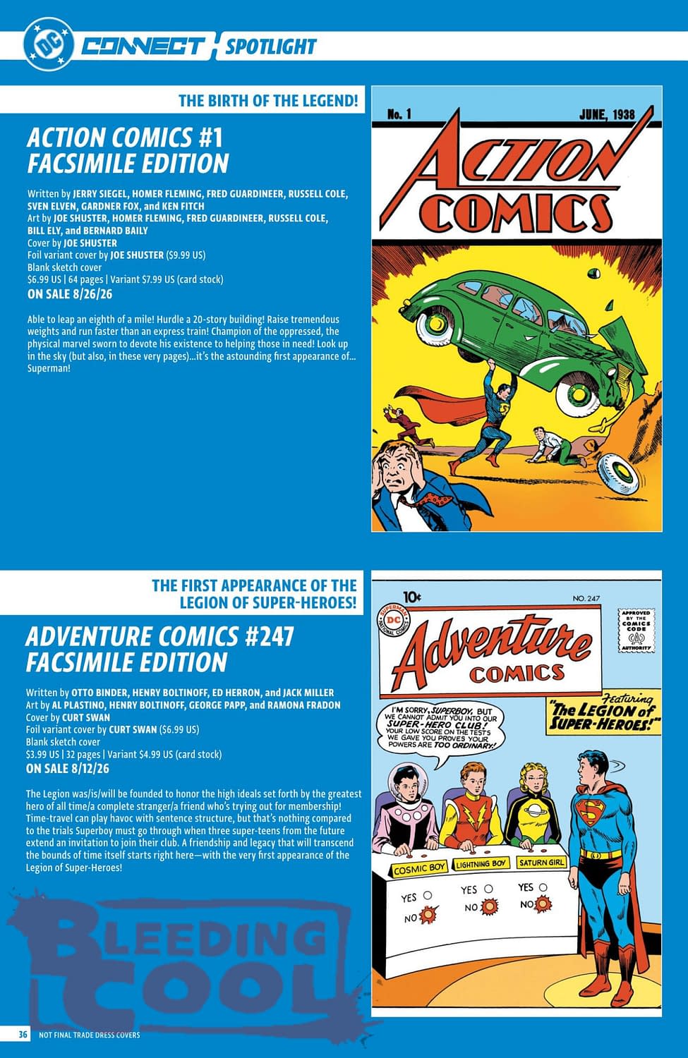DC Comics August 2026 Solicits And Solicitations