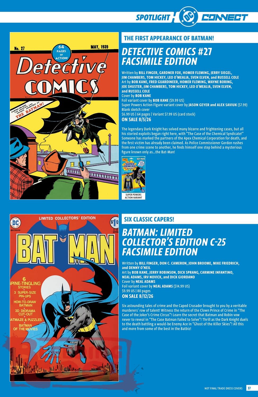 DC Comics August 2026 Solicits And Solicitations