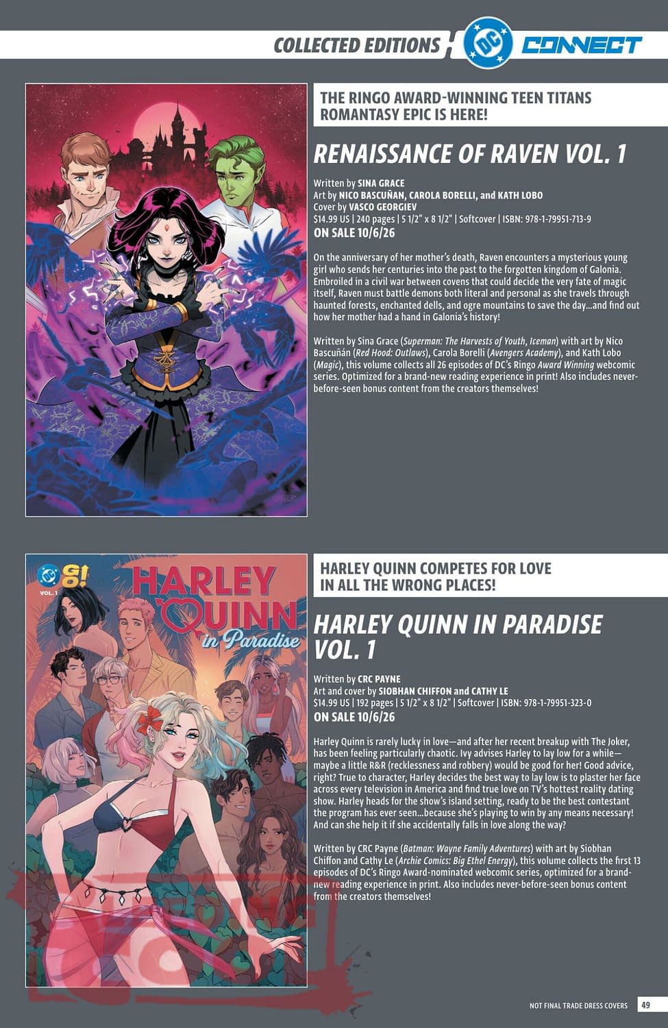 DC Comics August 2026 Solicits And Solicitations