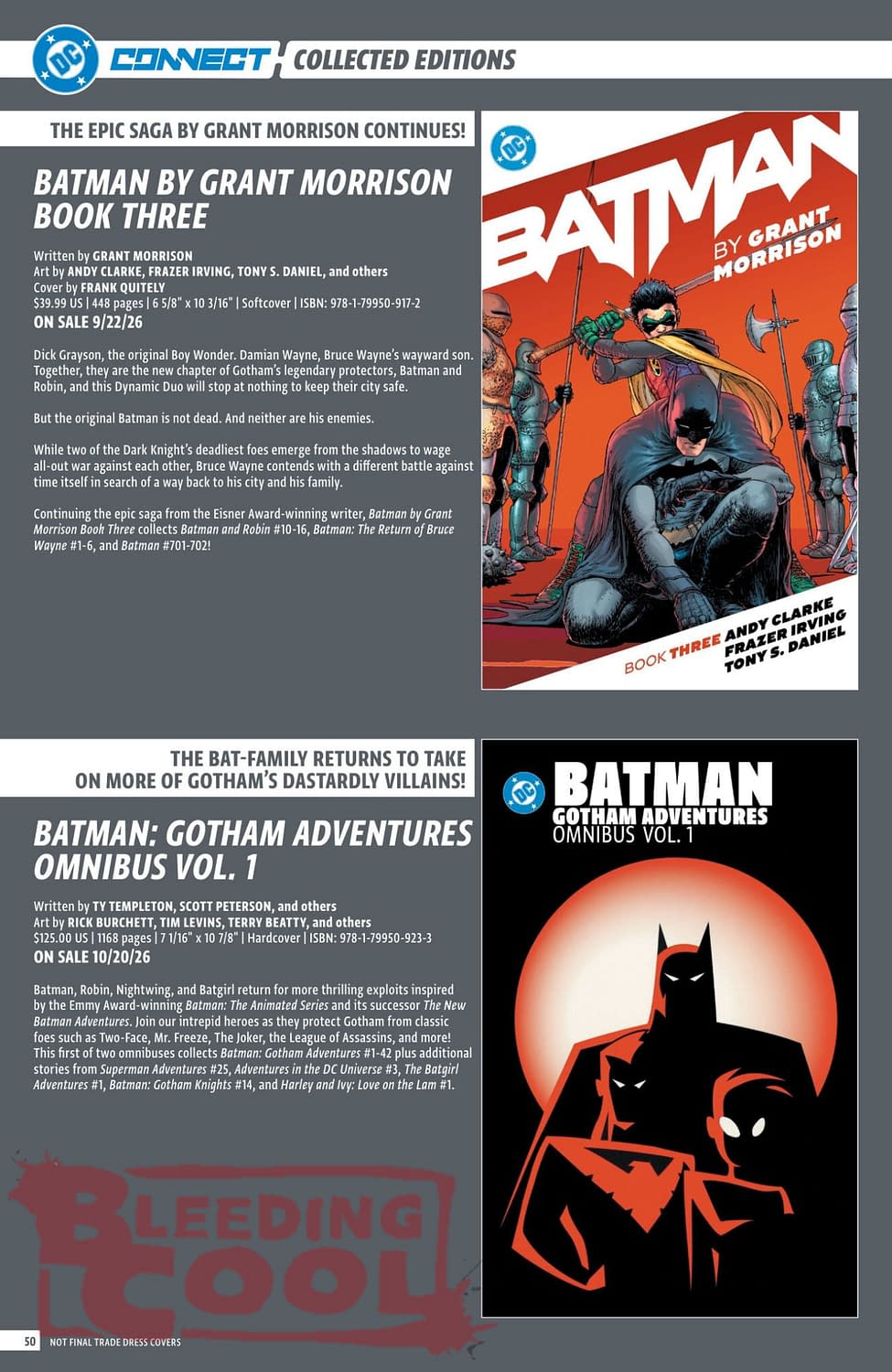 DC Comics August 2026 Solicits And Solicitations