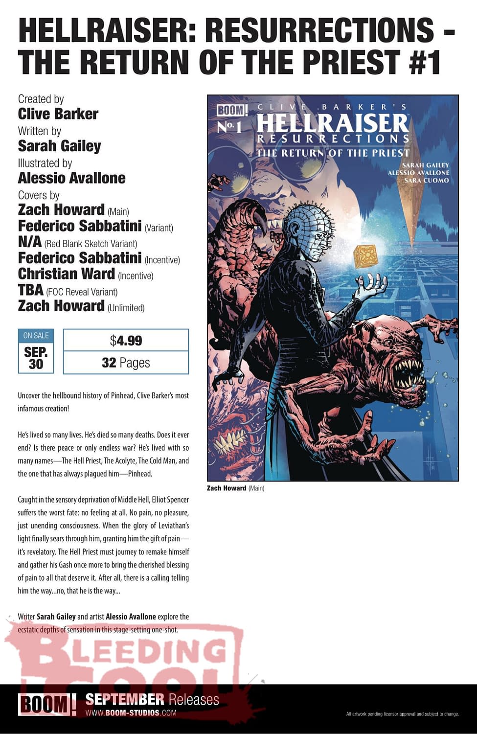 Exclusive: Boom Studios Official September 2026 Full Solicits