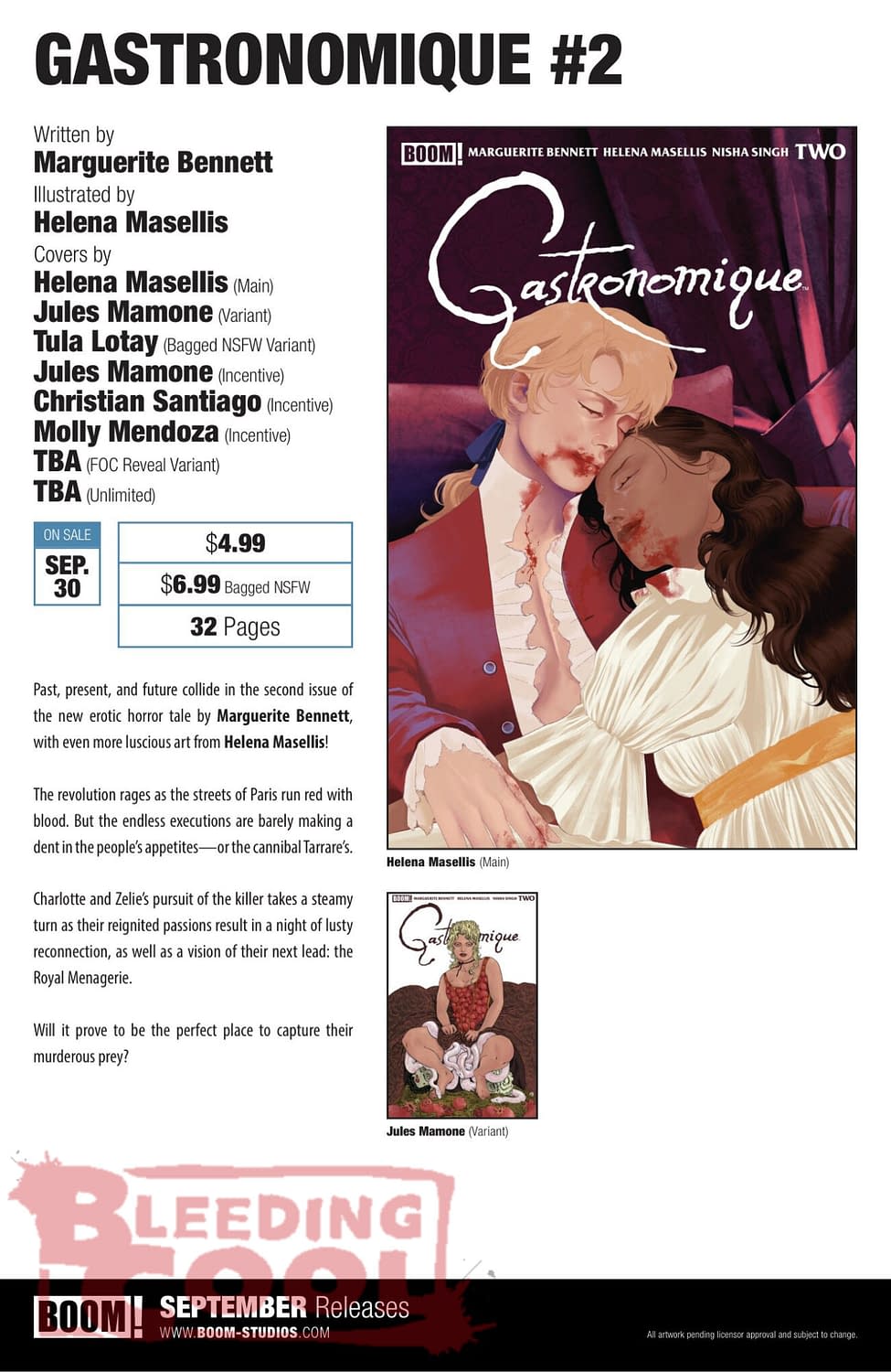 Exclusive: Boom Studios Official September 2026 Full Solicits