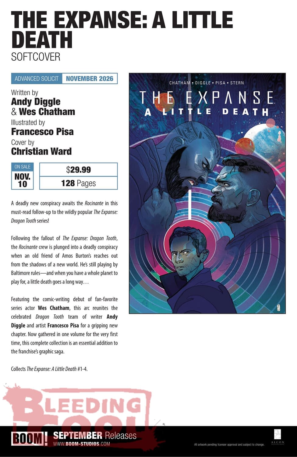 Exclusive: Boom Studios Official September 2026 Full Solicits