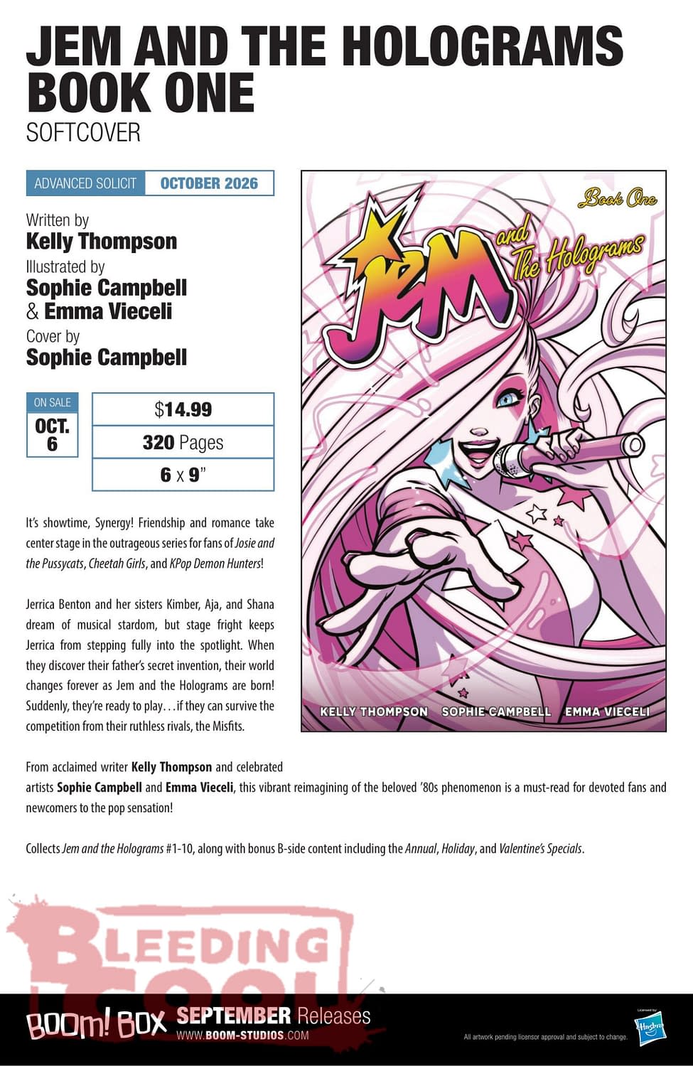 Exclusive: Boom Studios Official September 2026 Full Solicits