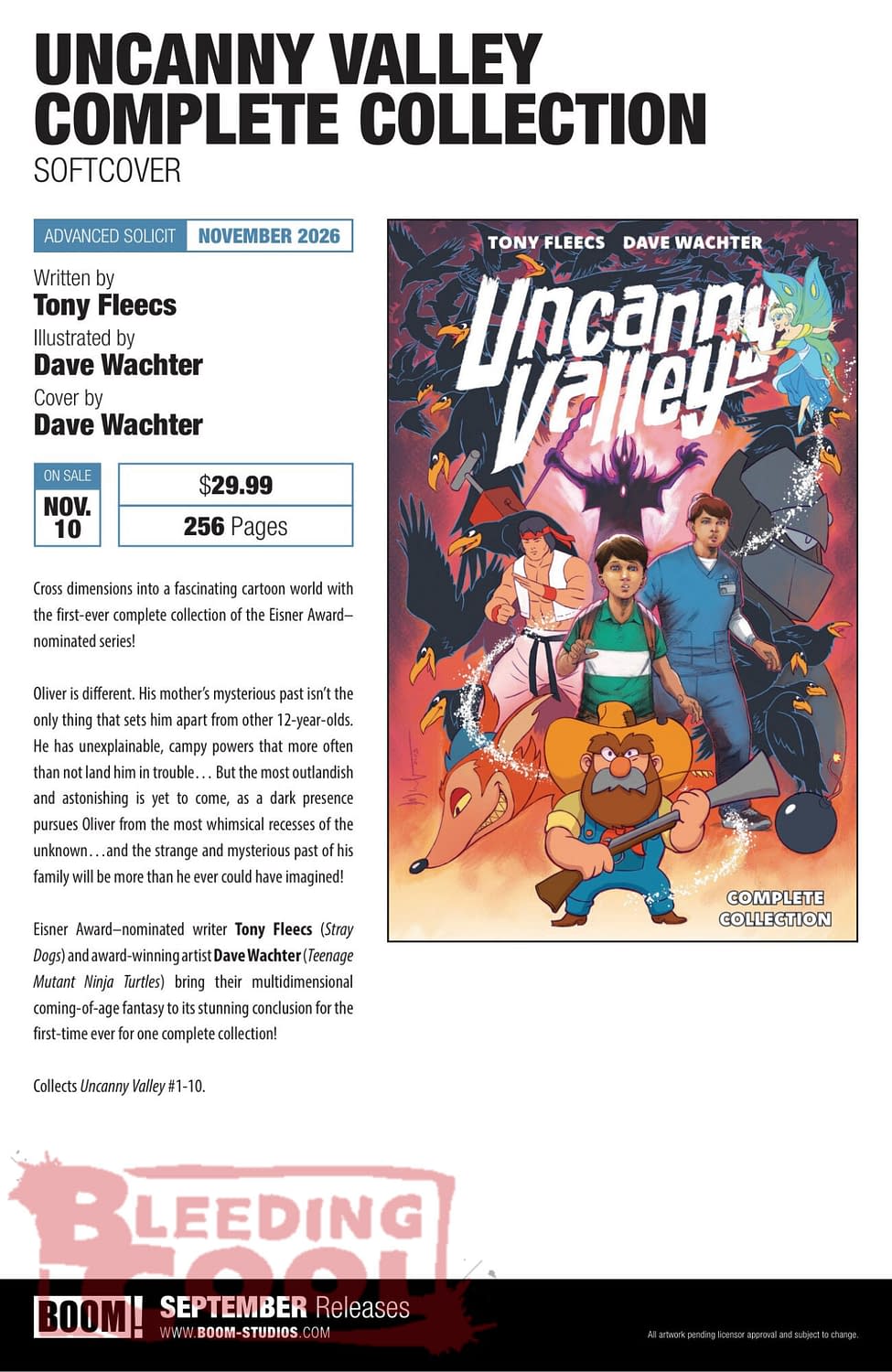Exclusive: Boom Studios Official September 2026 Full Solicits