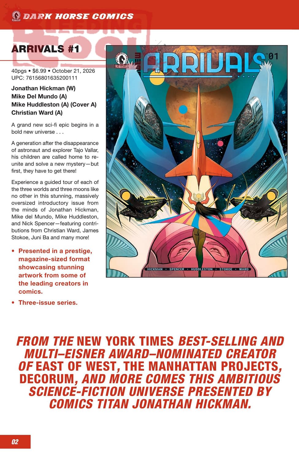 Dark Horse Comics October 2026 Full Solicits And Solicitations