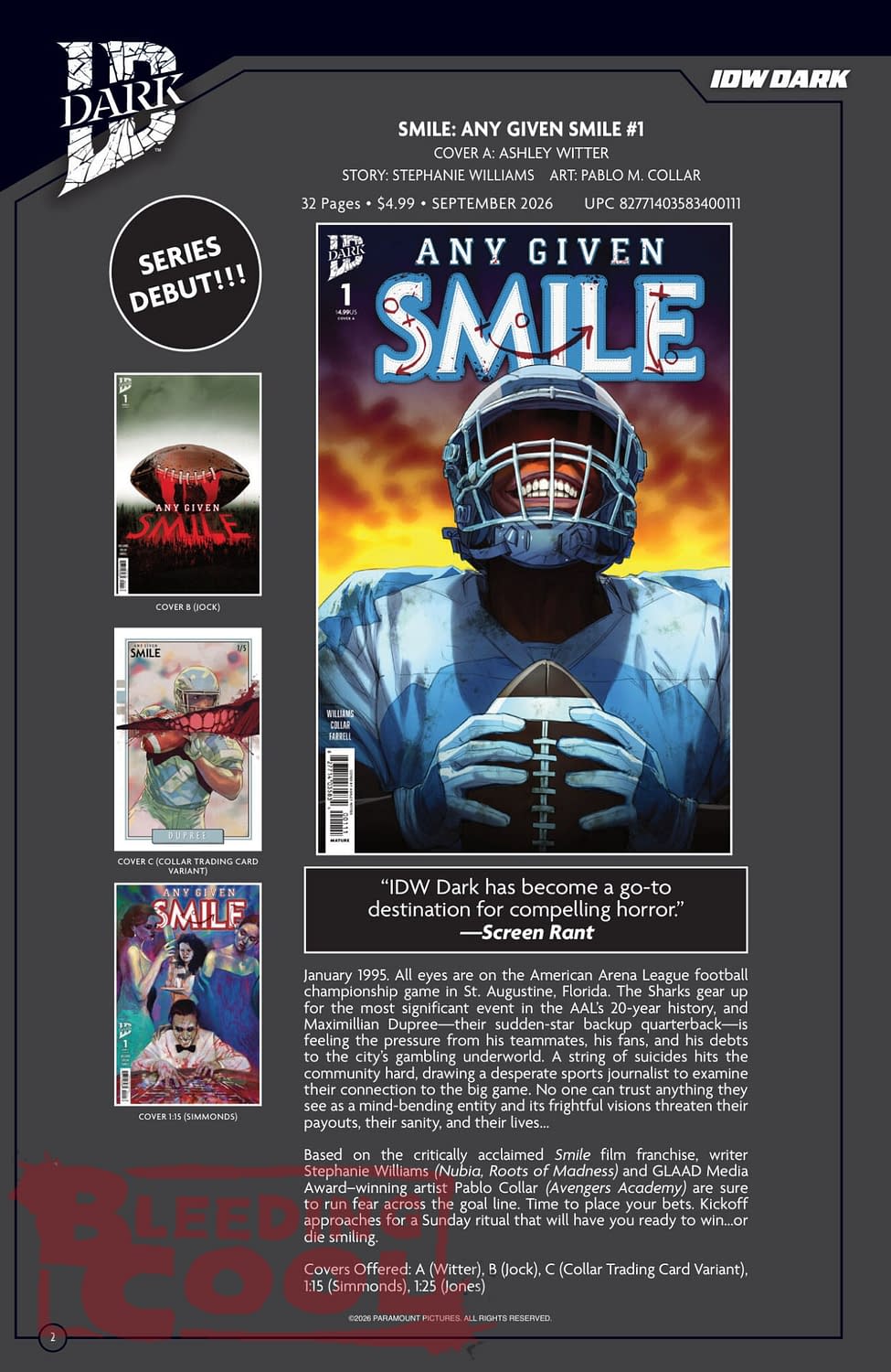 Exclusive: IDW' Publishing September 2026 Official Full Solicits