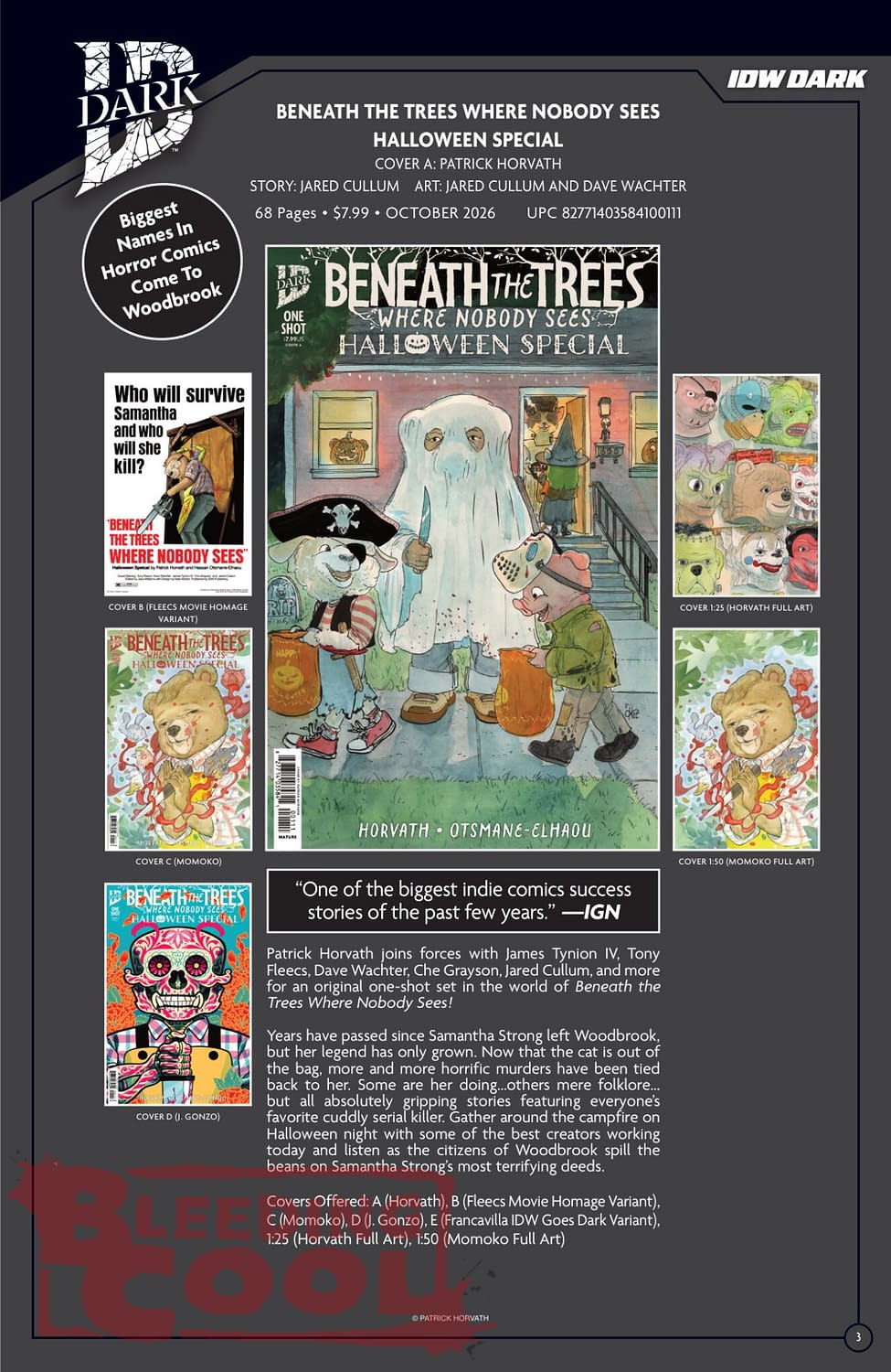 Exclusive: IDW' Publishing September 2026 Official Full Solicits