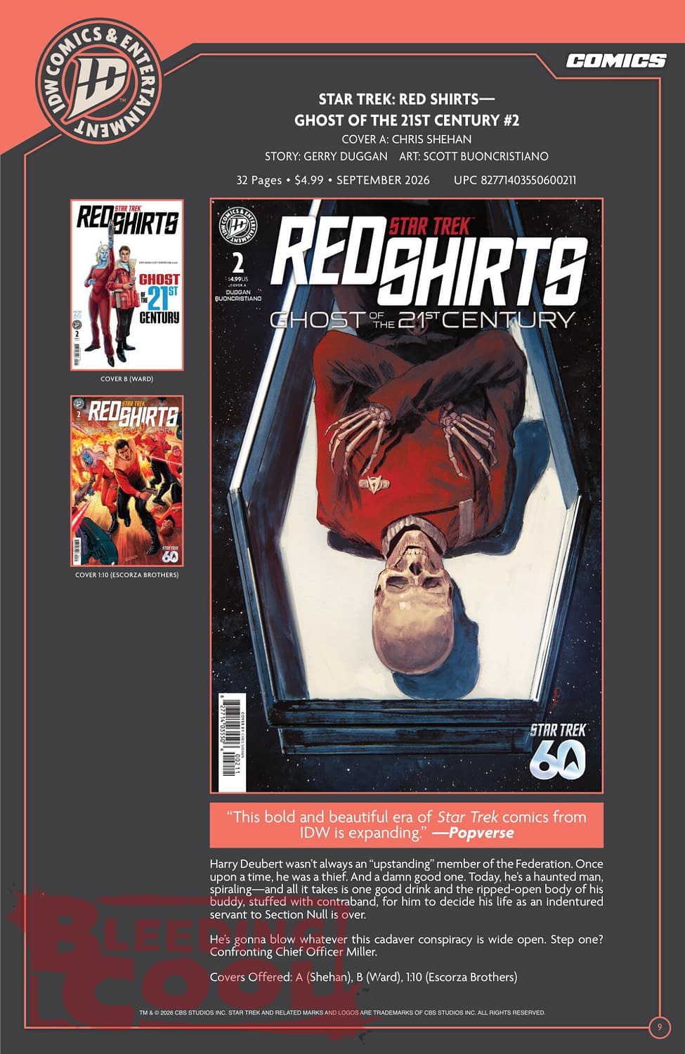 Exclusive: IDW' Publishing September 2026 Official Full Solicits