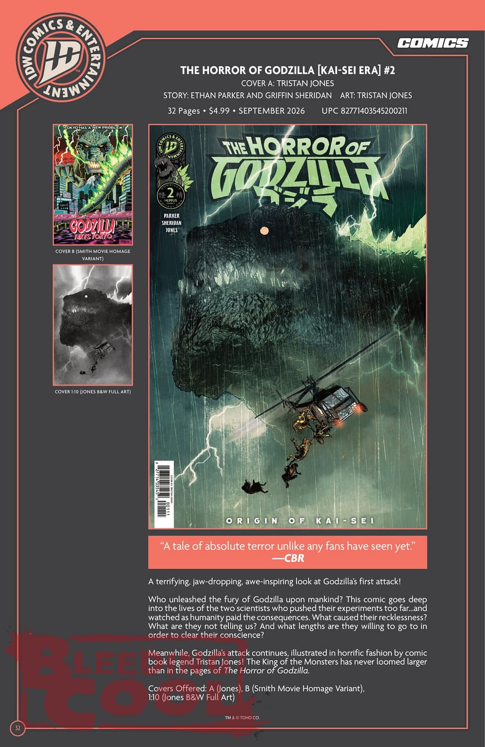 Exclusive: IDW' Publishing September 2026 Official Full Solicits