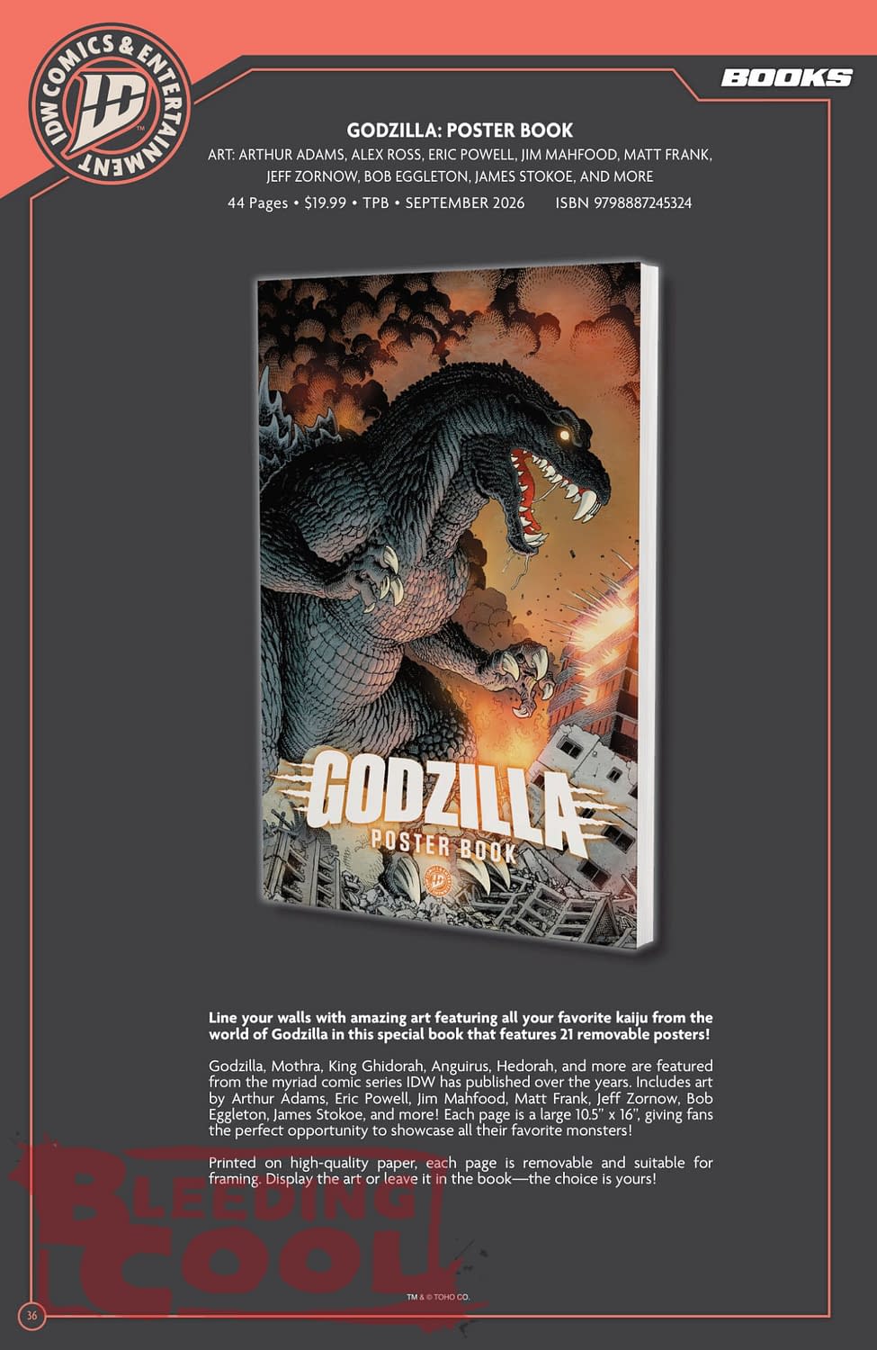 Exclusive: IDW' Publishing September 2026 Official Full Solicits