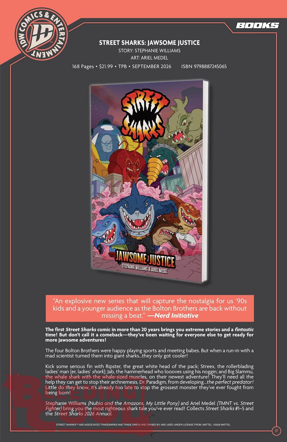 Exclusive: IDW' Publishing September 2026 Official Full Solicits