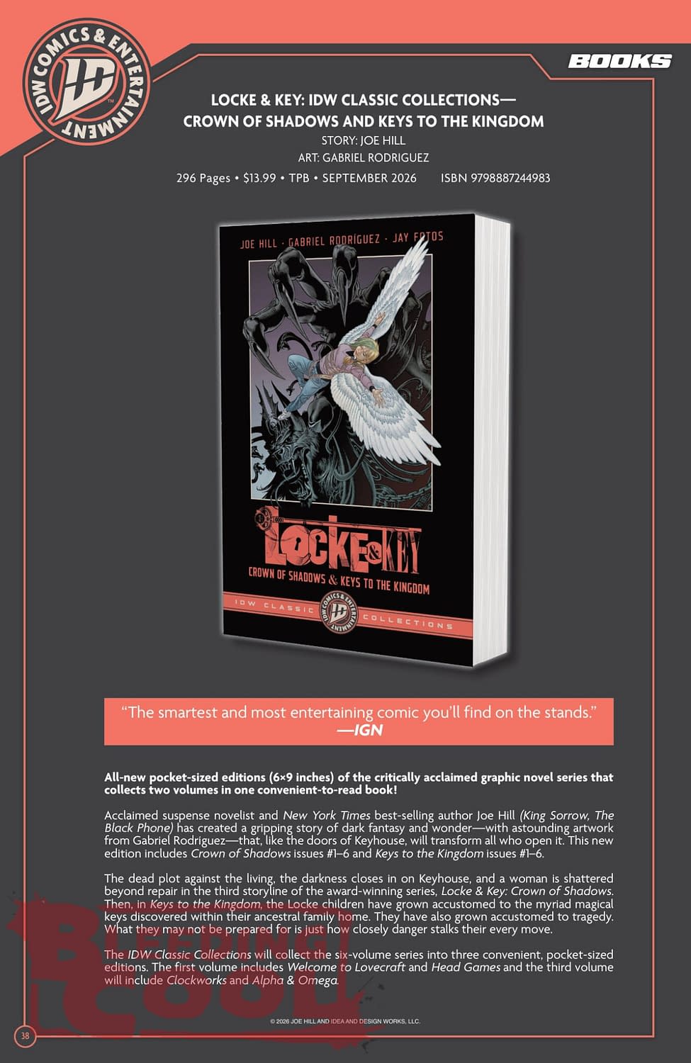Exclusive: IDW' Publishing September 2026 Official Full Solicits
