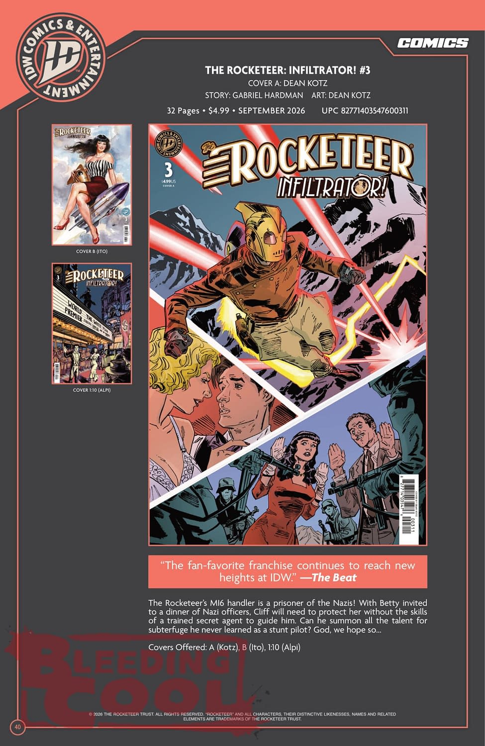 Exclusive: IDW' Publishing September 2026 Official Full Solicits