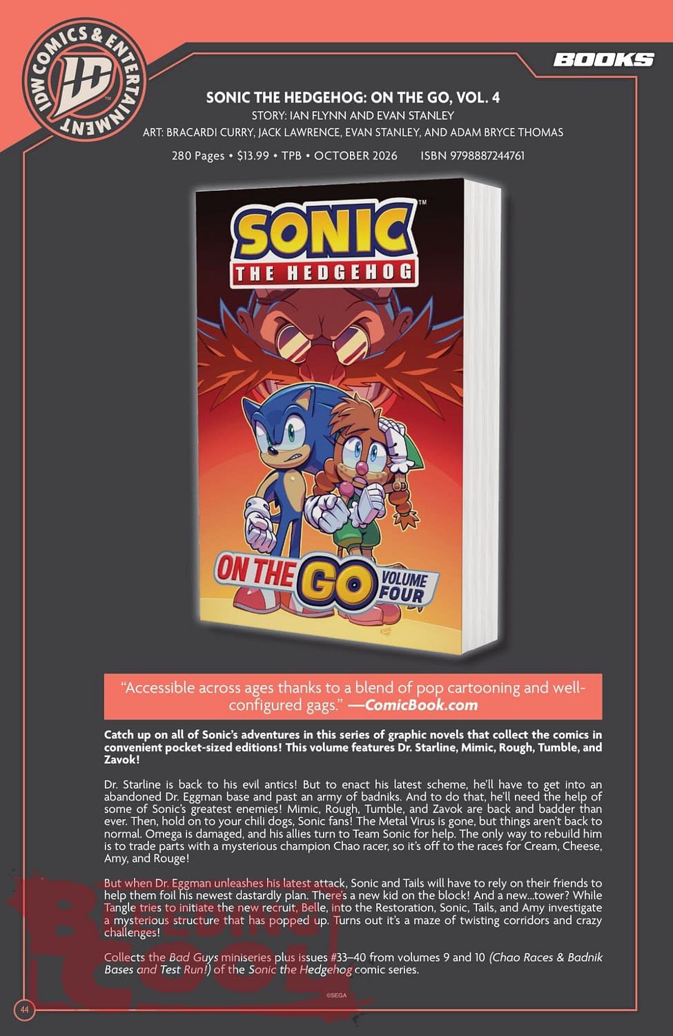 Exclusive: IDW' Publishing September 2026 Official Full Solicits