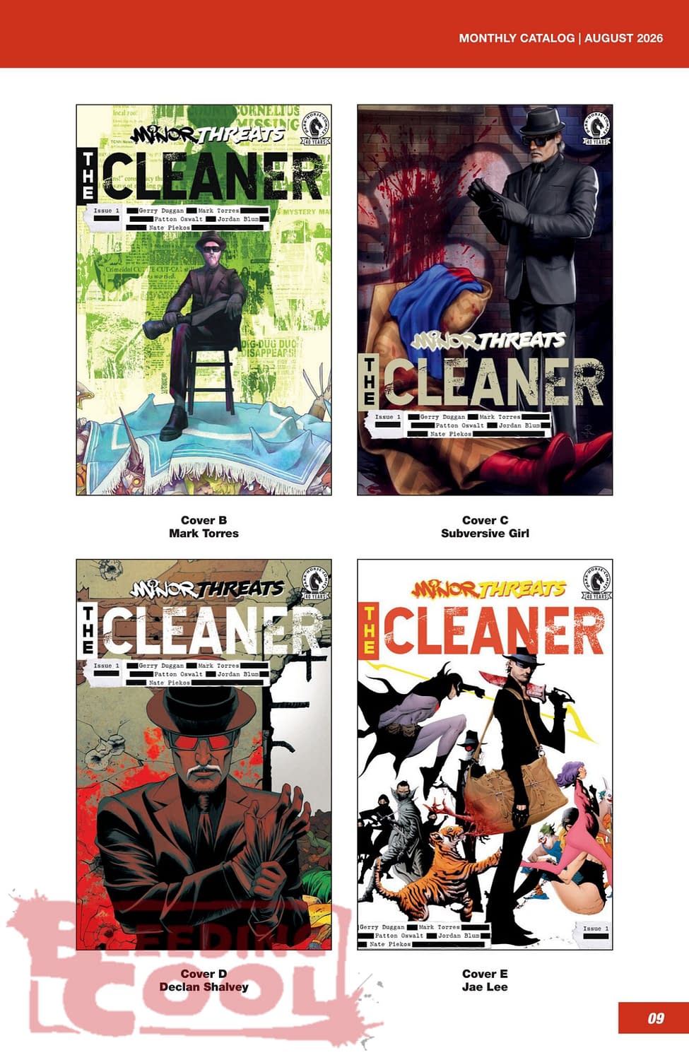 Dark Horse Comics' Official Full October 2026 Solicits