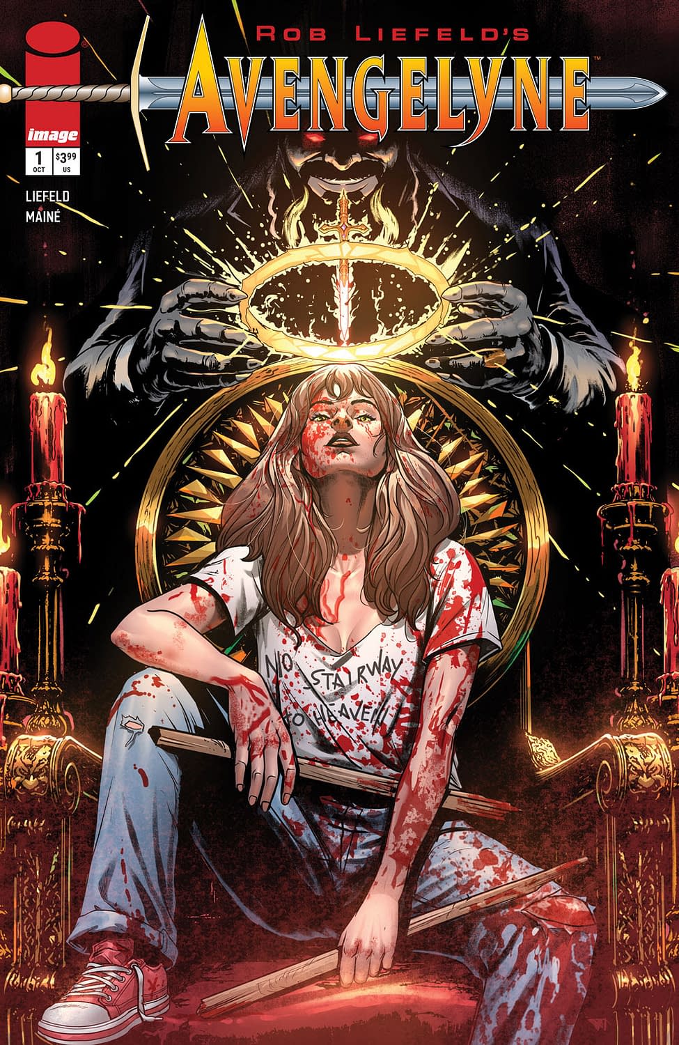 Rob Liefeld Turns To Nudity To Launch New Avengelyne Comic And Movie
