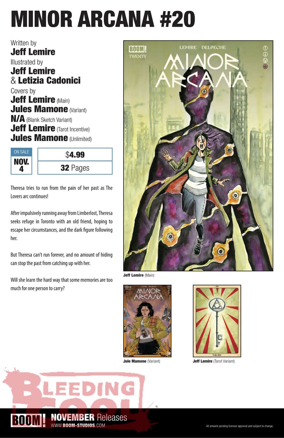 Exclusive: Boom Studios November 2026 Solicits