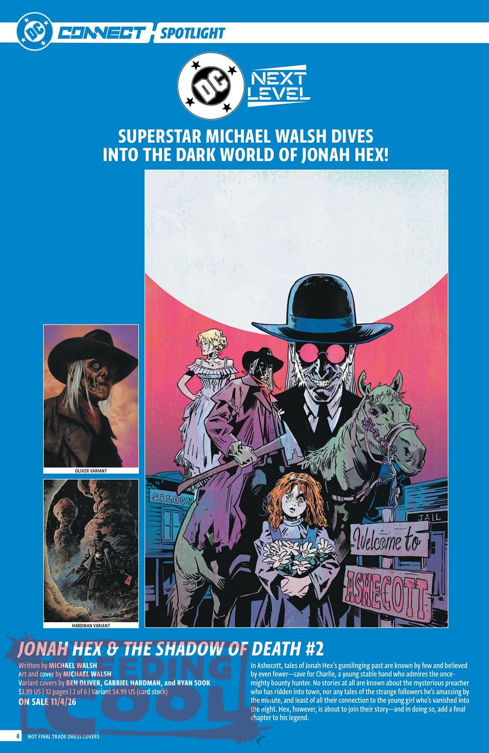 DC Comics Full Official November 2026 Solicits