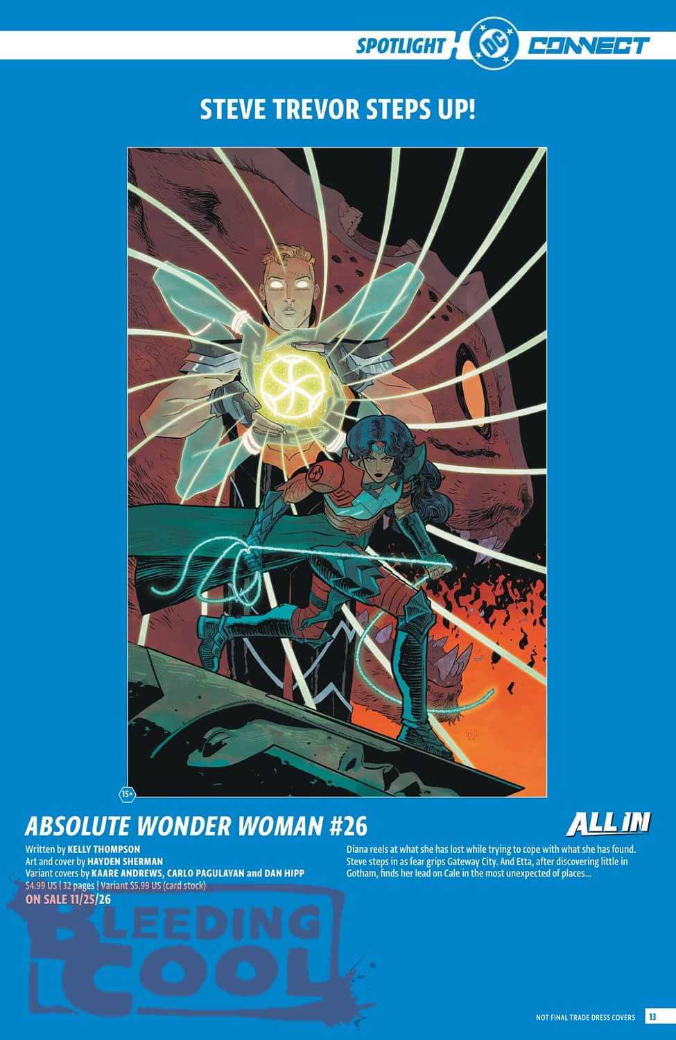 DC Comics Full Official November 2026 Solicits