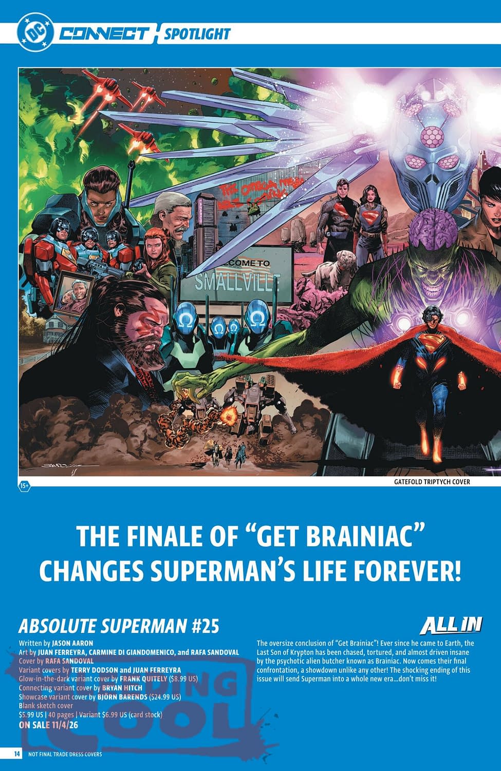 DC Comics Full Official November 2026 Solicits