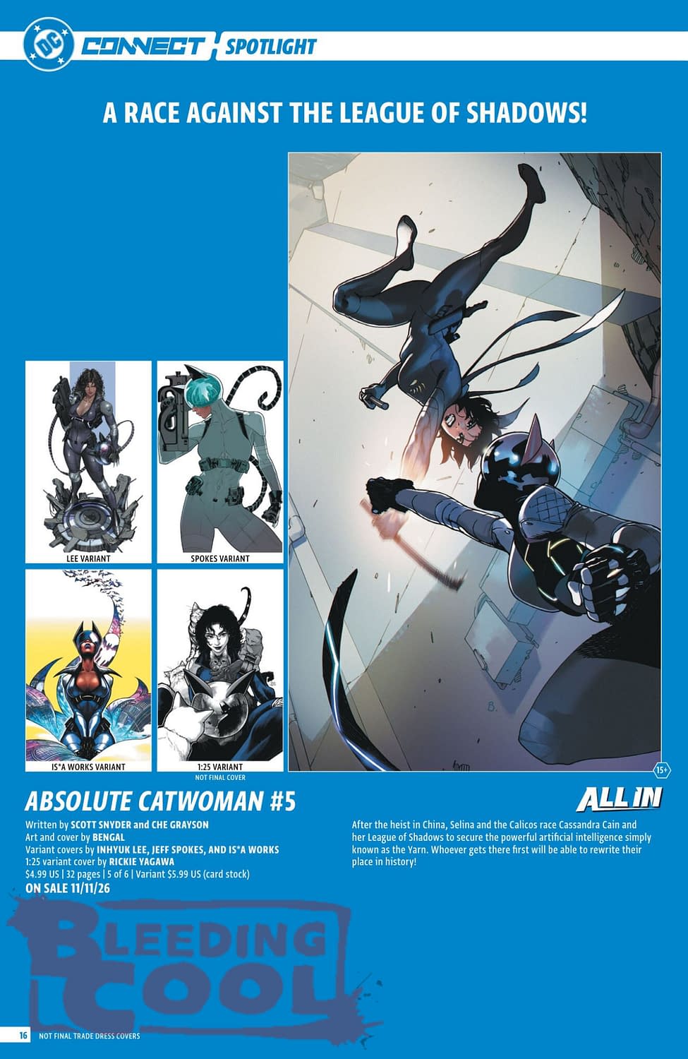 DC Comics Full Official November 2026 Solicits