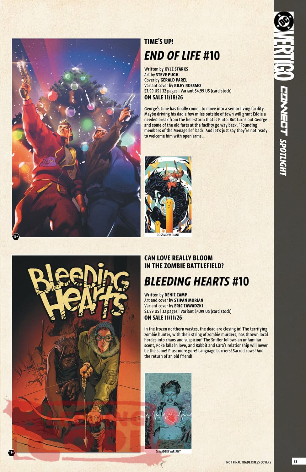 DC Comics Full Official November 2026 Solicits And Solicitations