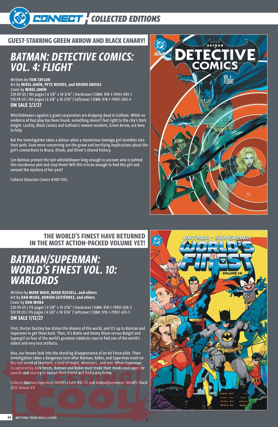 DC Comics Full Official November 2026 Solicits And Solicitations