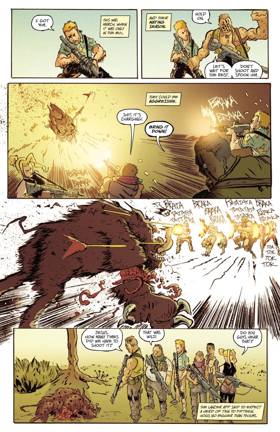 The Paul Pope Cover To Bad Idea's Lancer #1, Just A Photo Of Paul Pope