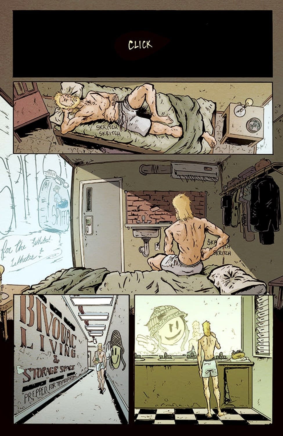 The Paul Pope Cover To Bad Idea's Lancer #1, Just A Photo Of Paul Pope