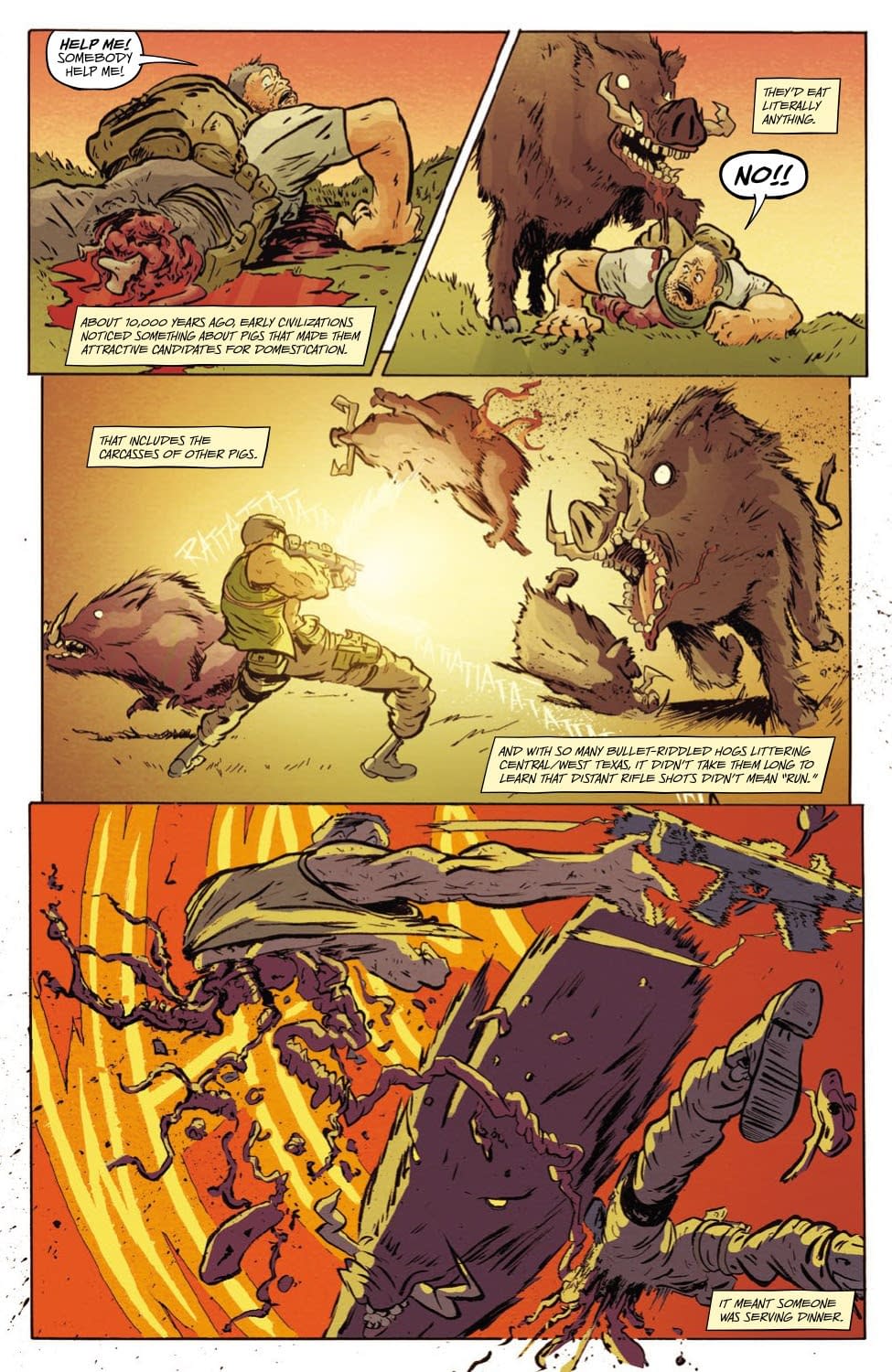 The Paul Pope Cover To Bad Idea's Lancer #1, Just A Photo Of Paul Pope