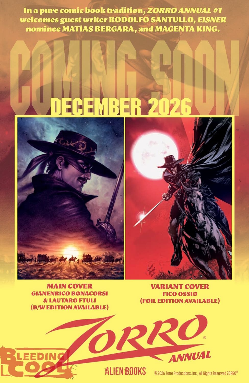 Alien Books NYCC 2026 Ashcan