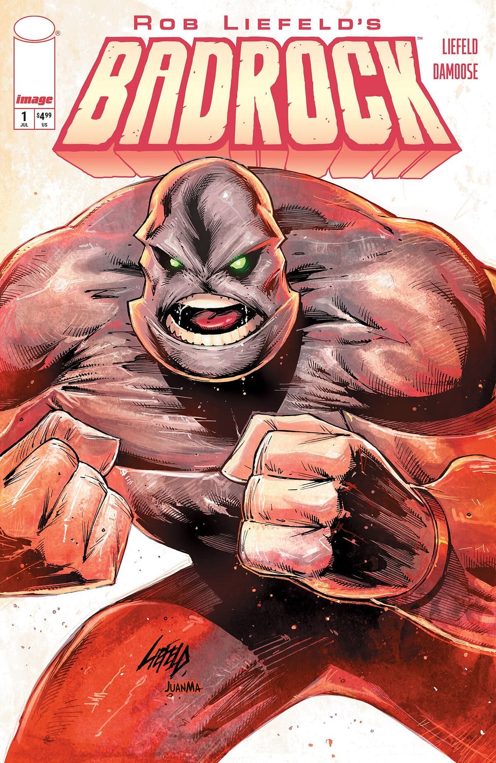 Rob Liefeld And Seth Damoose Launch Badrock #1 From Image Comics