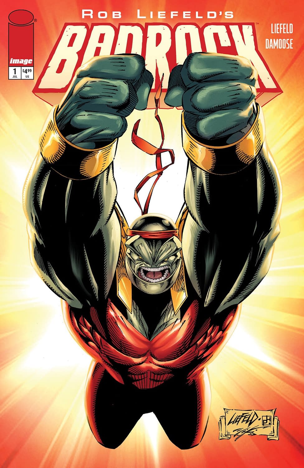 Rob Liefeld And Seth Damoose Launch Badrock #1 From Image Comics