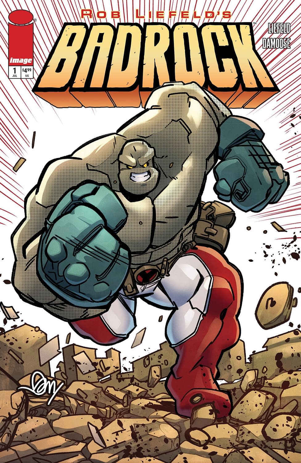 Rob Liefeld And Seth Damoose Launch Badrock #1 From Image Comics