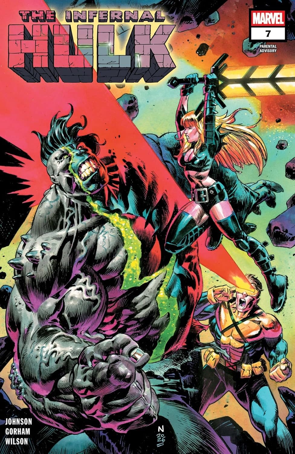 A Permanent Gruesome Death Of An X-Man In Infernal Hulk #7 (Spoilers)