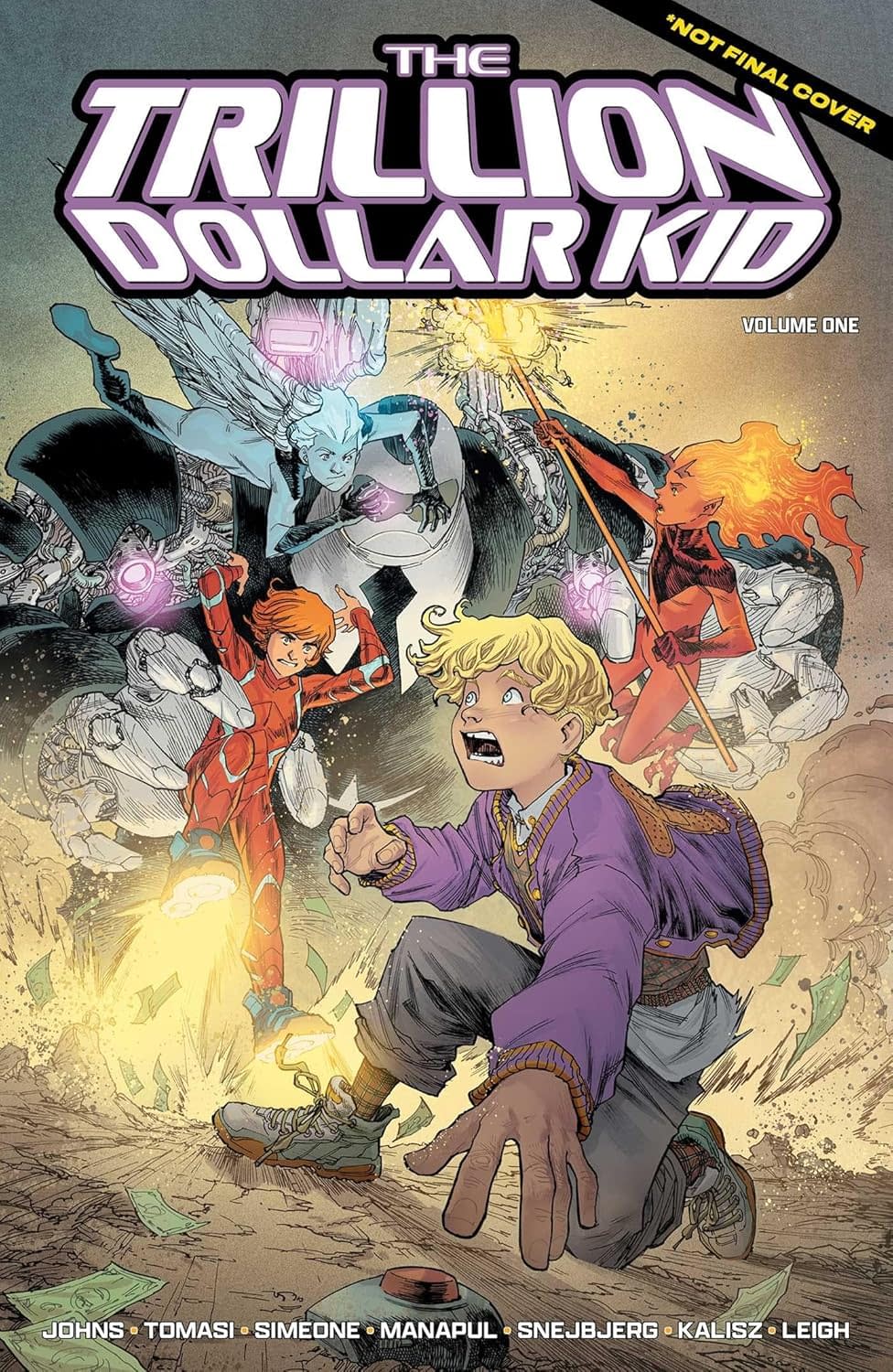 Geoff Johns Will Buy Back Unsold Copies Of The Trillion Dollar Kid #1