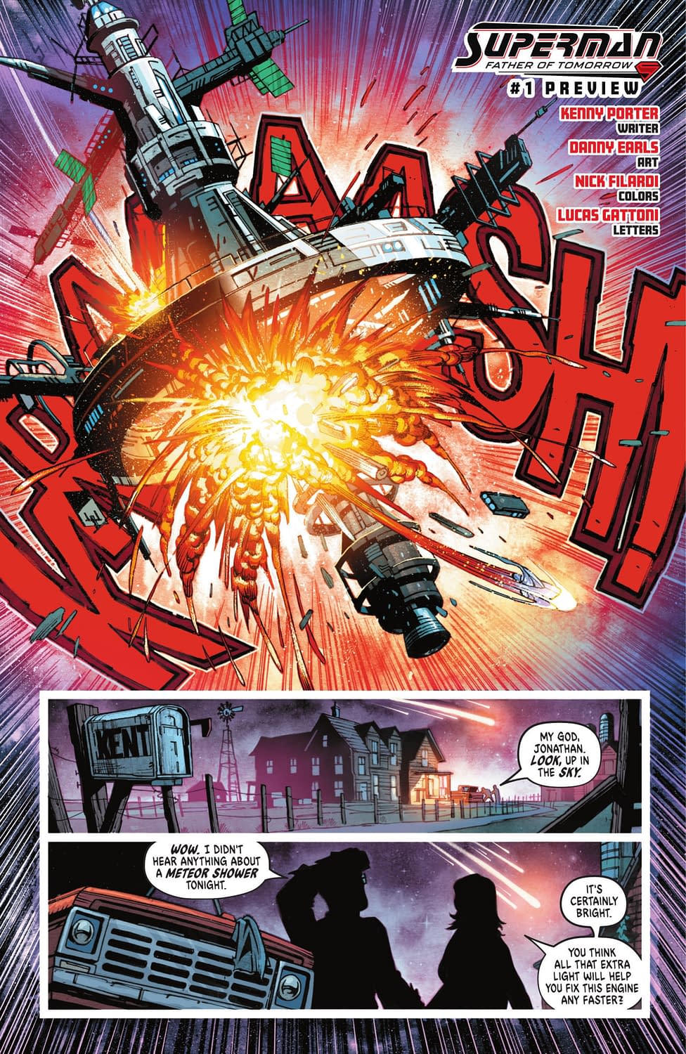 Superman: Father of Tomorrow #1 by Kenny Porter, Danny Earls
