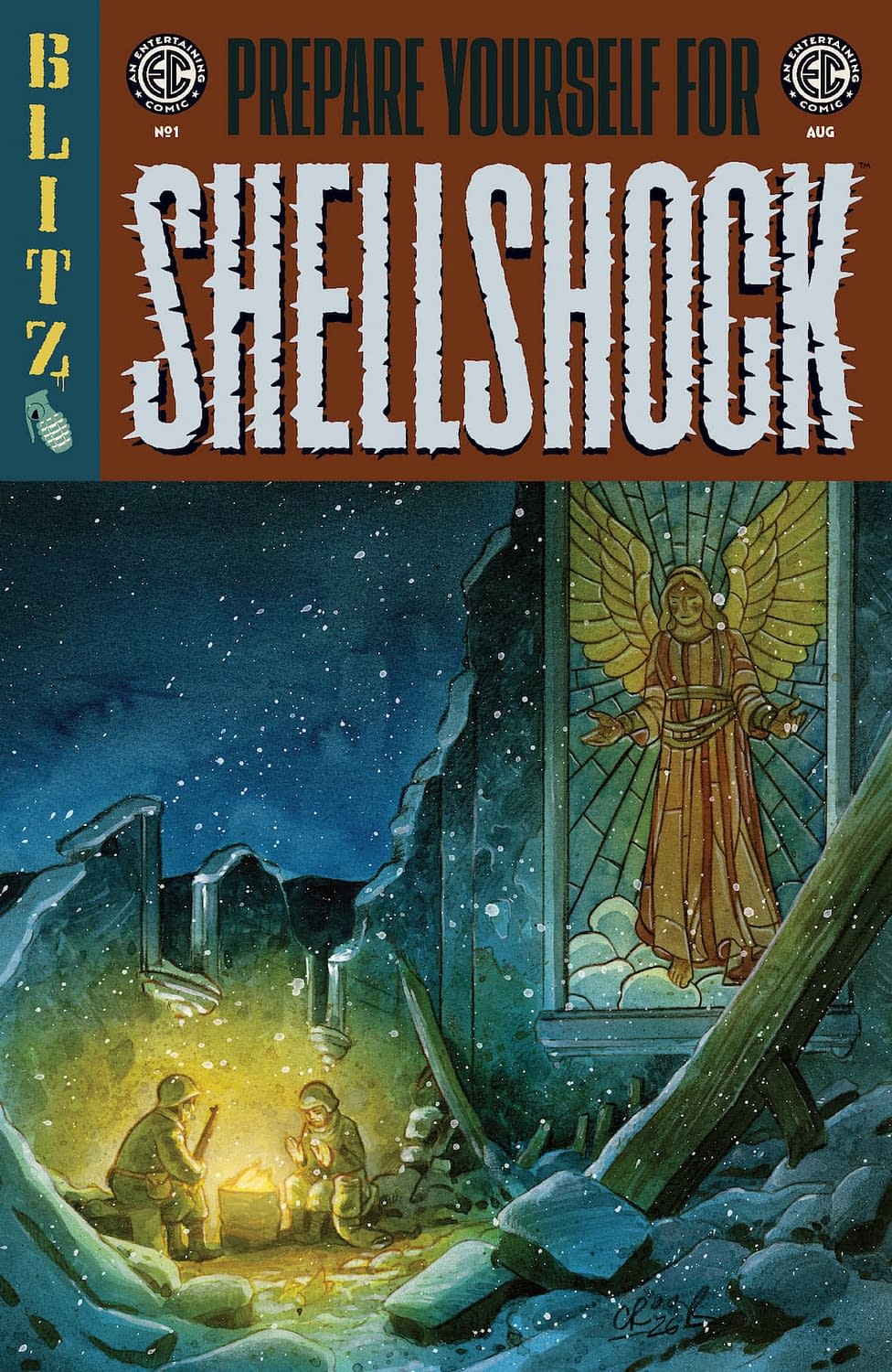 EC Comics Goes To War In August With Shell Shock Anthology From Oni