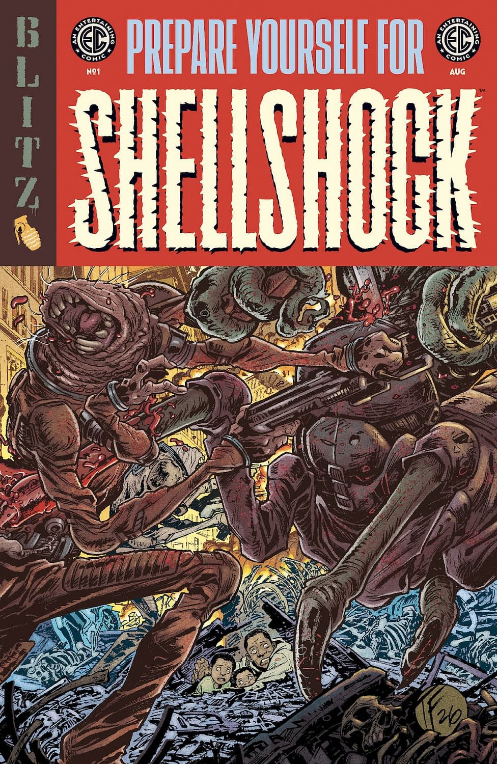 EC Comics Goes To War In August With Shell Shock Anthology From Oni