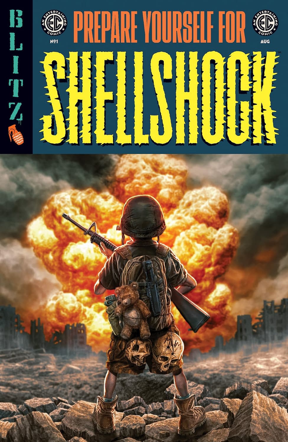 EC Comics Goes To War In August With Shell Shock Anthology From Oni