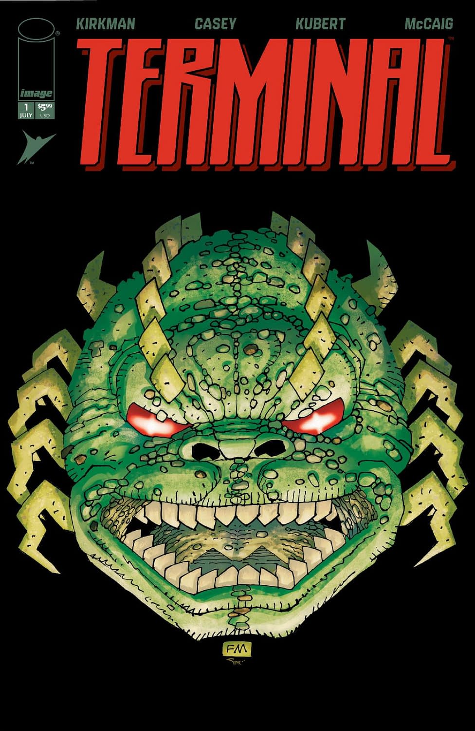 Frank Miller's Cover For Robert Kirkman's Terminal