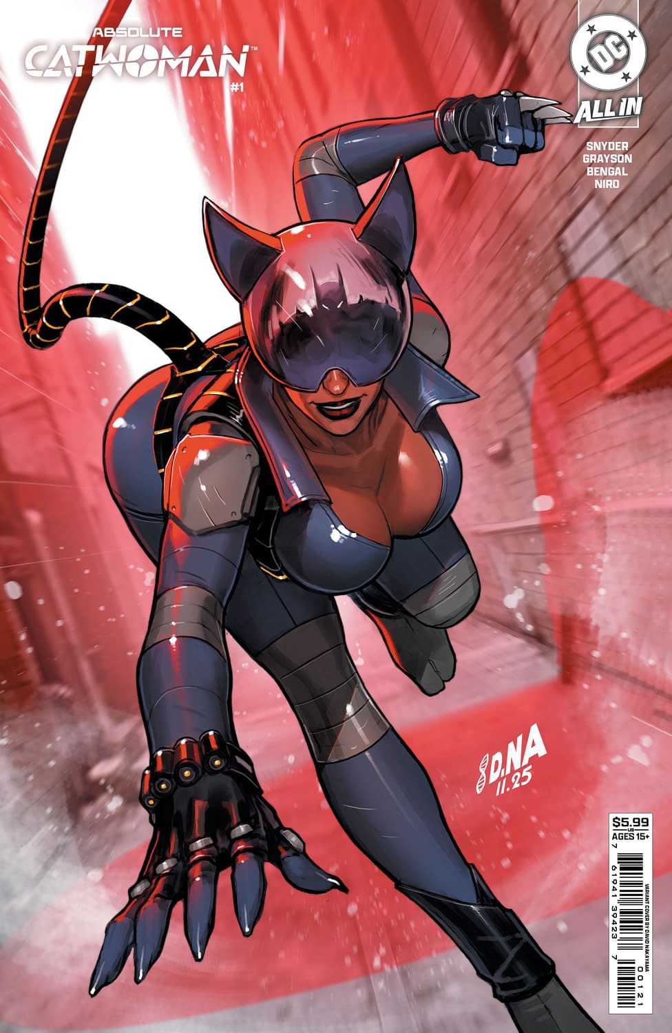 Cover image for Absolute Catwoman #1