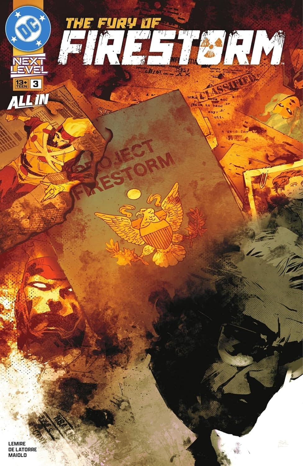 The Fury of Firestorm #3 by Jeff Lemire, Rafael de Latorre