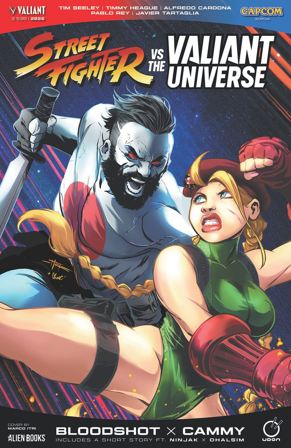 STREET FIGHTER VS. THE VALIANT UNIVERSE