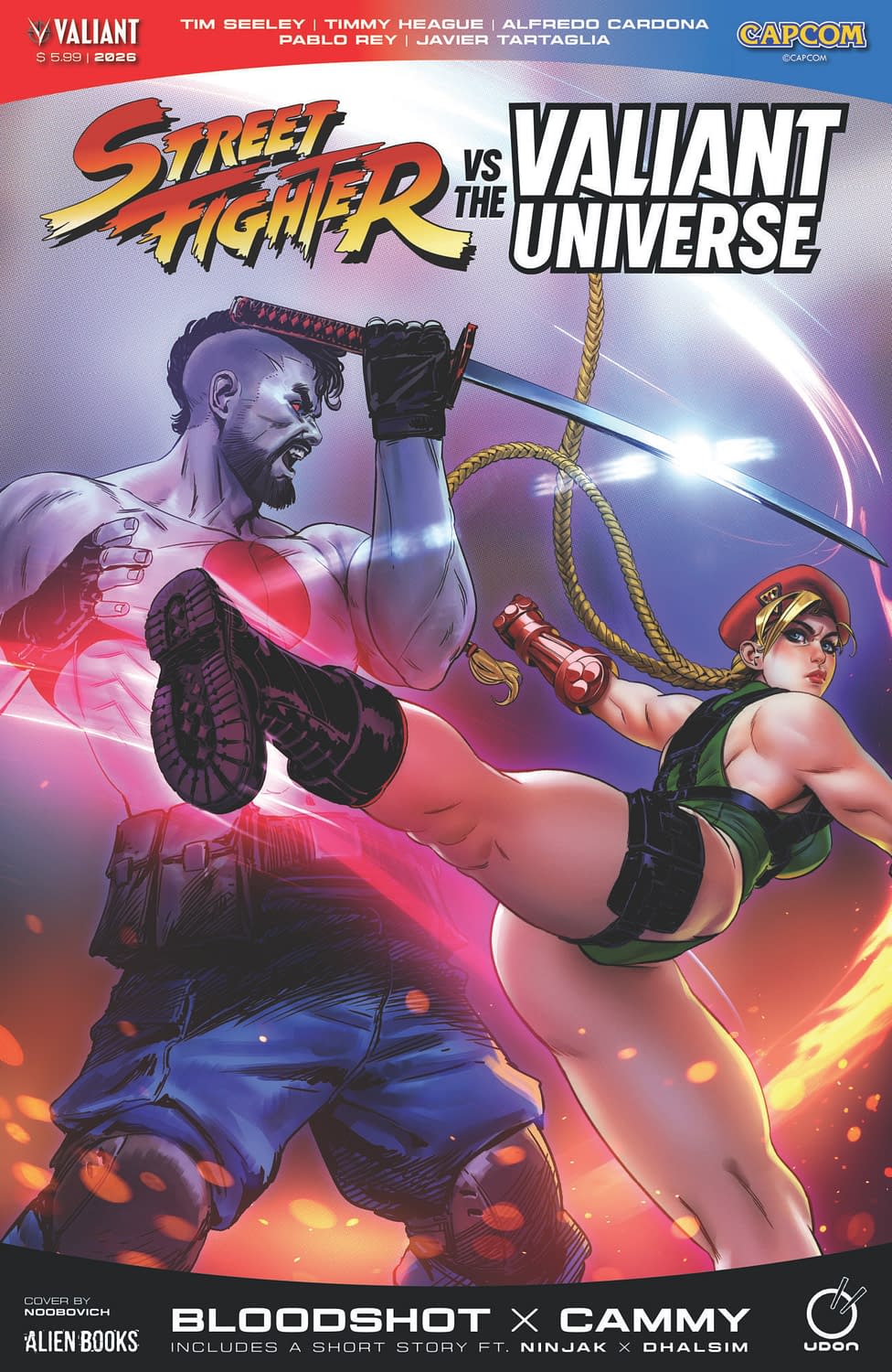 STREET FIGHTER VS. THE VALIANT UNIVERSE